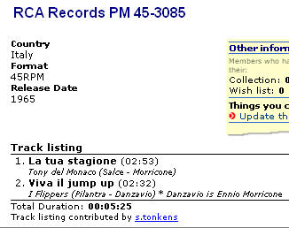 RCA Records PM 45-3085