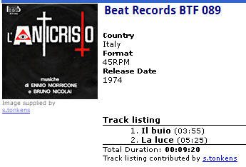 Beat Records BTF 089