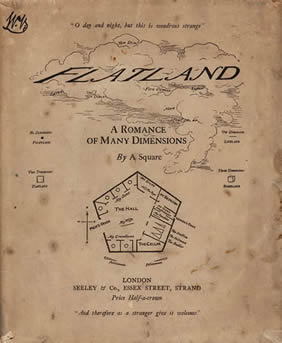 Cover of Flatland: a romance of many dimensions  EC85 Ab264 884f Houghton Library, Harvard University